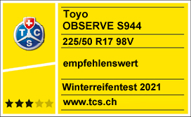 Empfehlenswert: Toyo OBSERVE S944